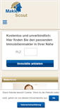 Mobile Screenshot of makler-scout.com